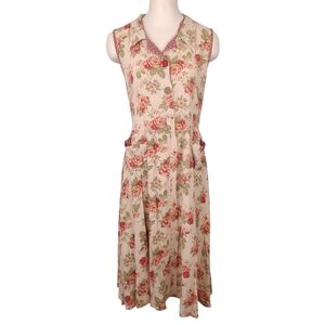 Romeo Romeo vintage floral tie waist dress cottagecore farmhouse prairie spring